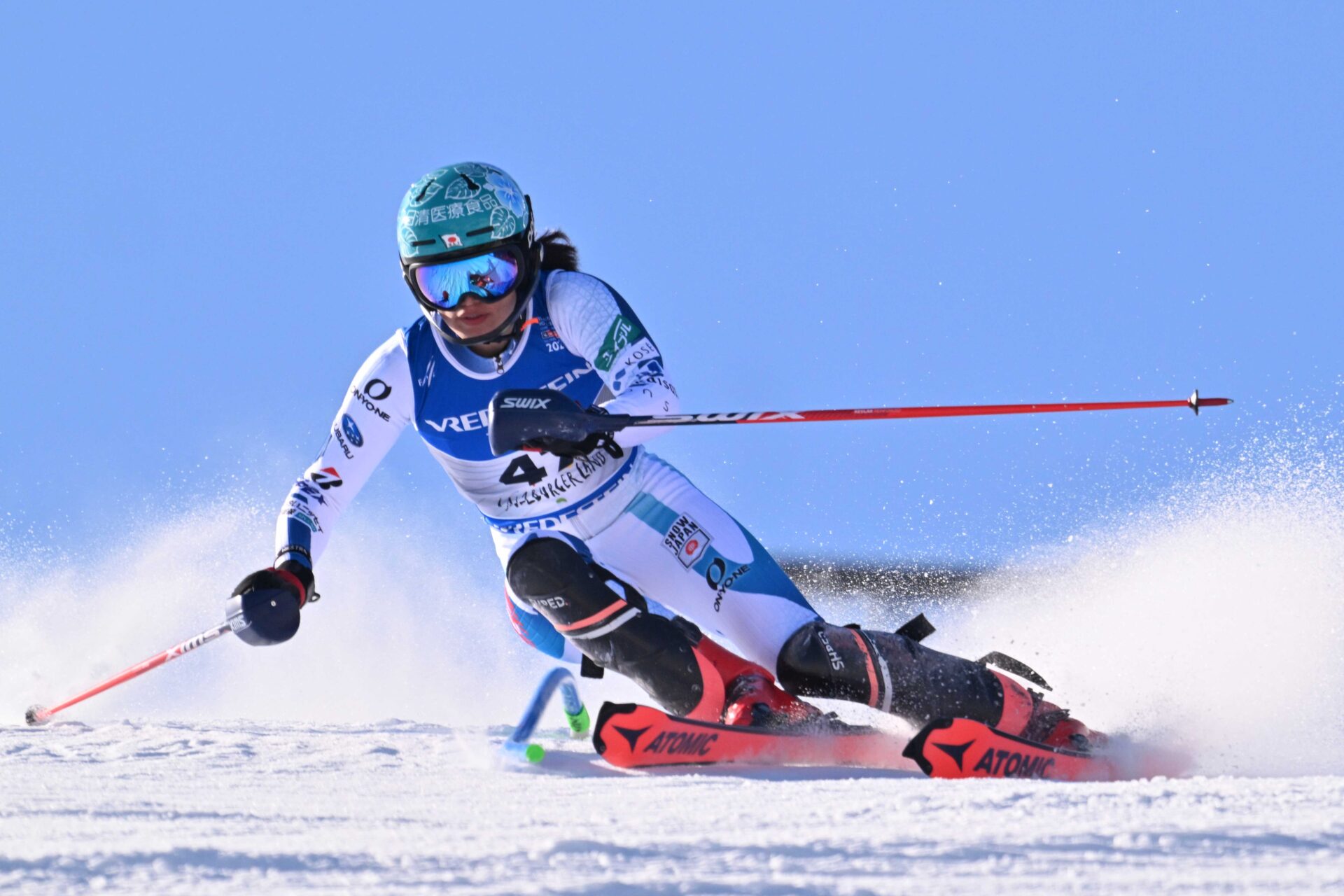 スキー世界選手権|女子回転で安藤麻2本目で好タイムも及ばす24位